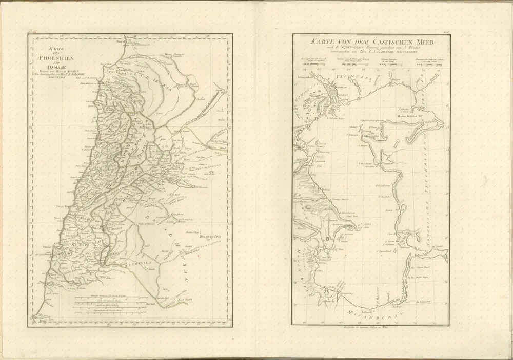 Voorbeeld van de oude kaart