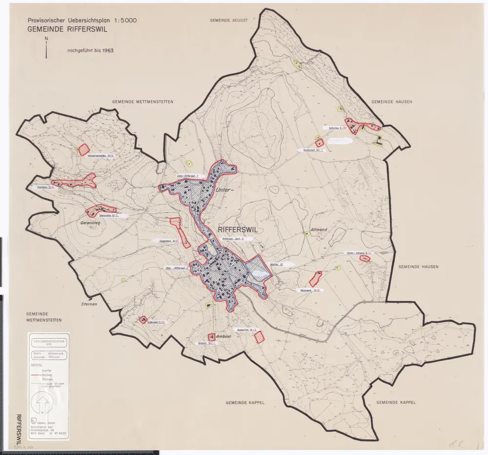 Aperçu de l'ancienne carte