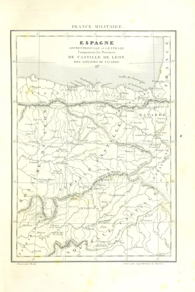 Voorbeeld van de oude kaart