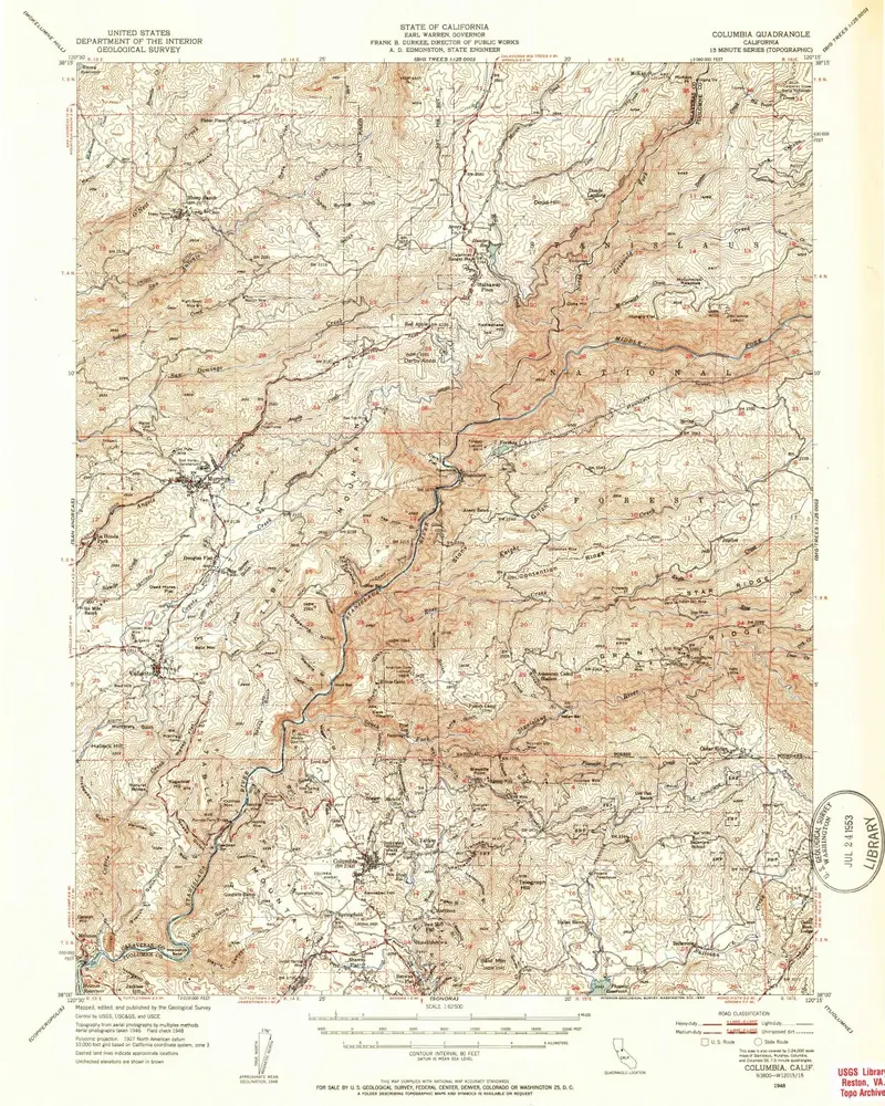 Aperçu de l'ancienne carte