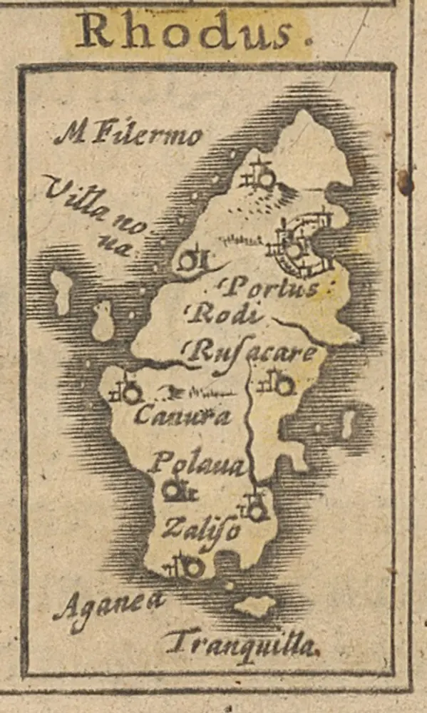 Aperçu de l'ancienne carte