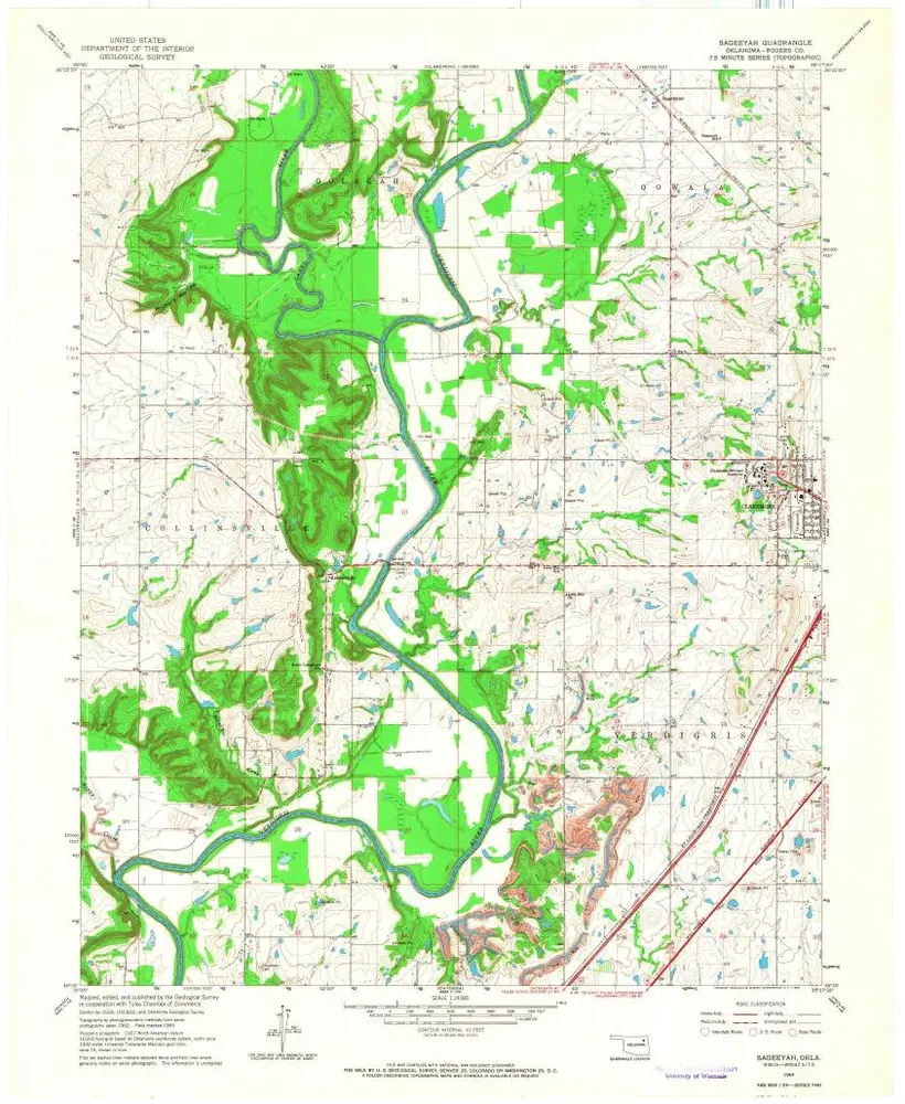 Voorbeeld van de oude kaart