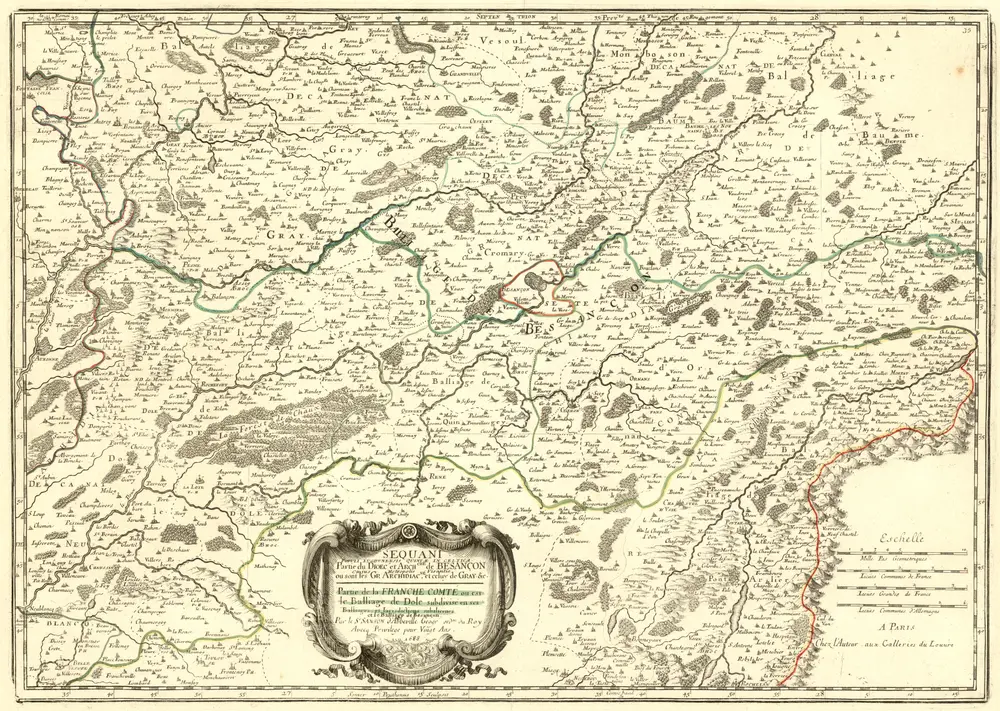 Aperçu de l'ancienne carte