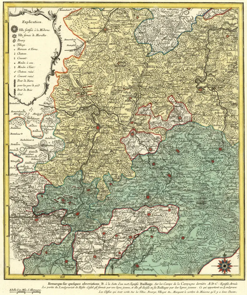 Aperçu de l'ancienne carte