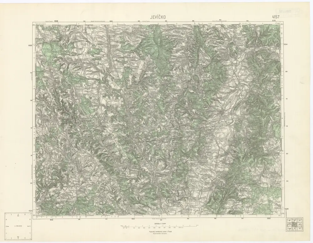 Voorbeeld van de oude kaart