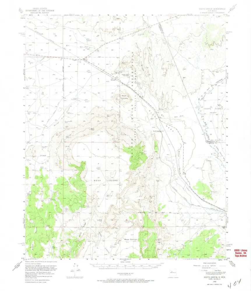 Voorbeeld van de oude kaart