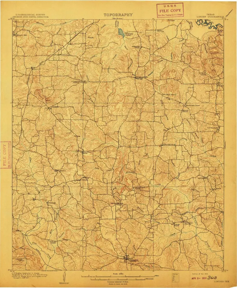 Aperçu de l'ancienne carte