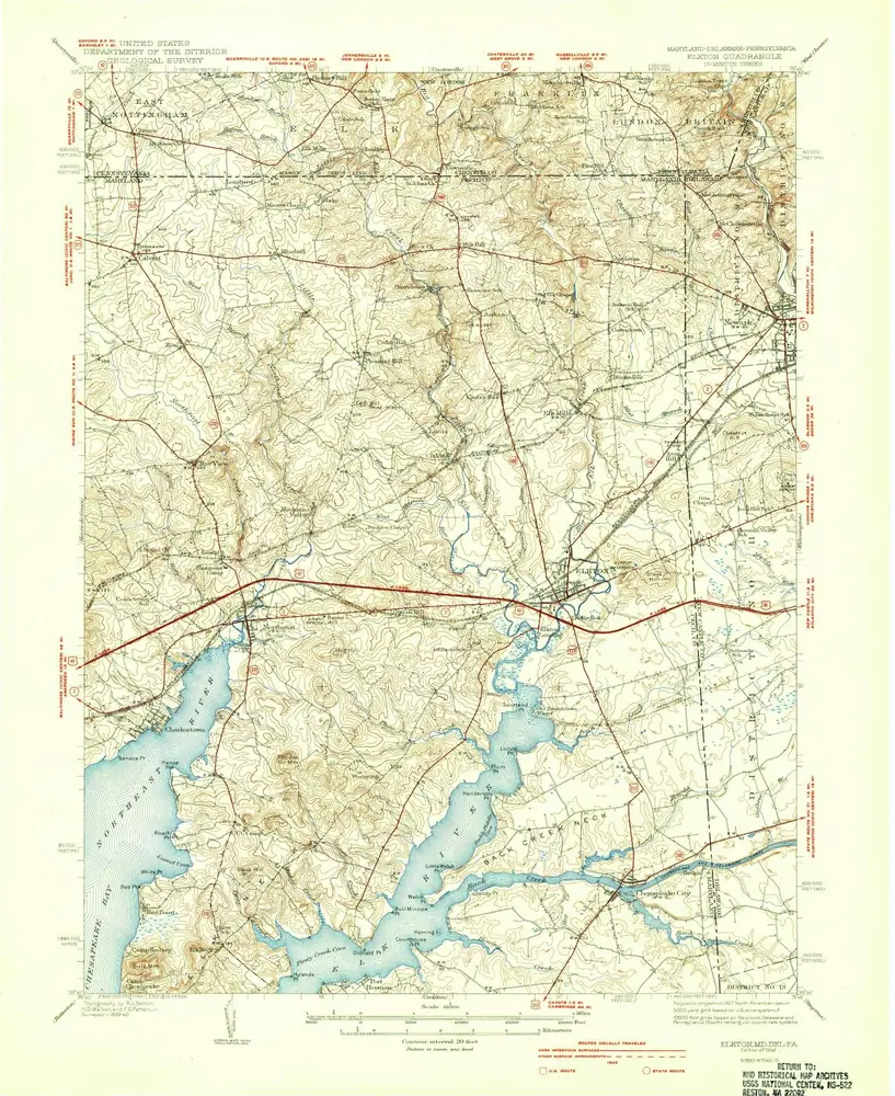 Aperçu de l'ancienne carte