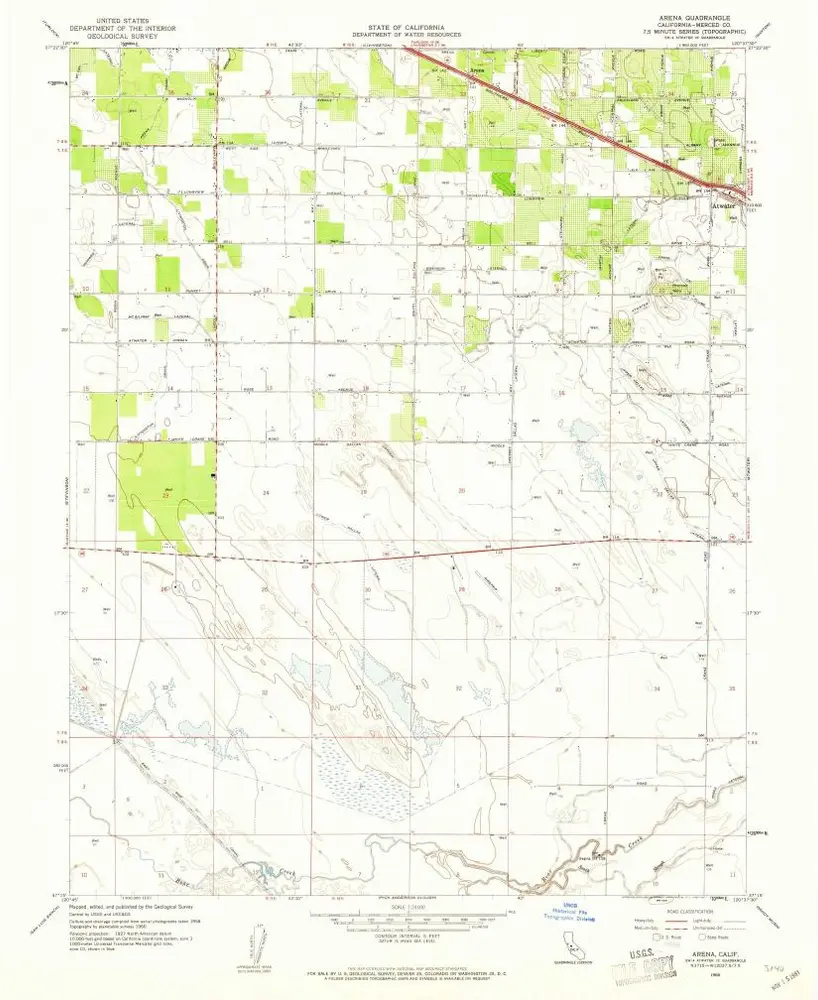 Aperçu de l'ancienne carte