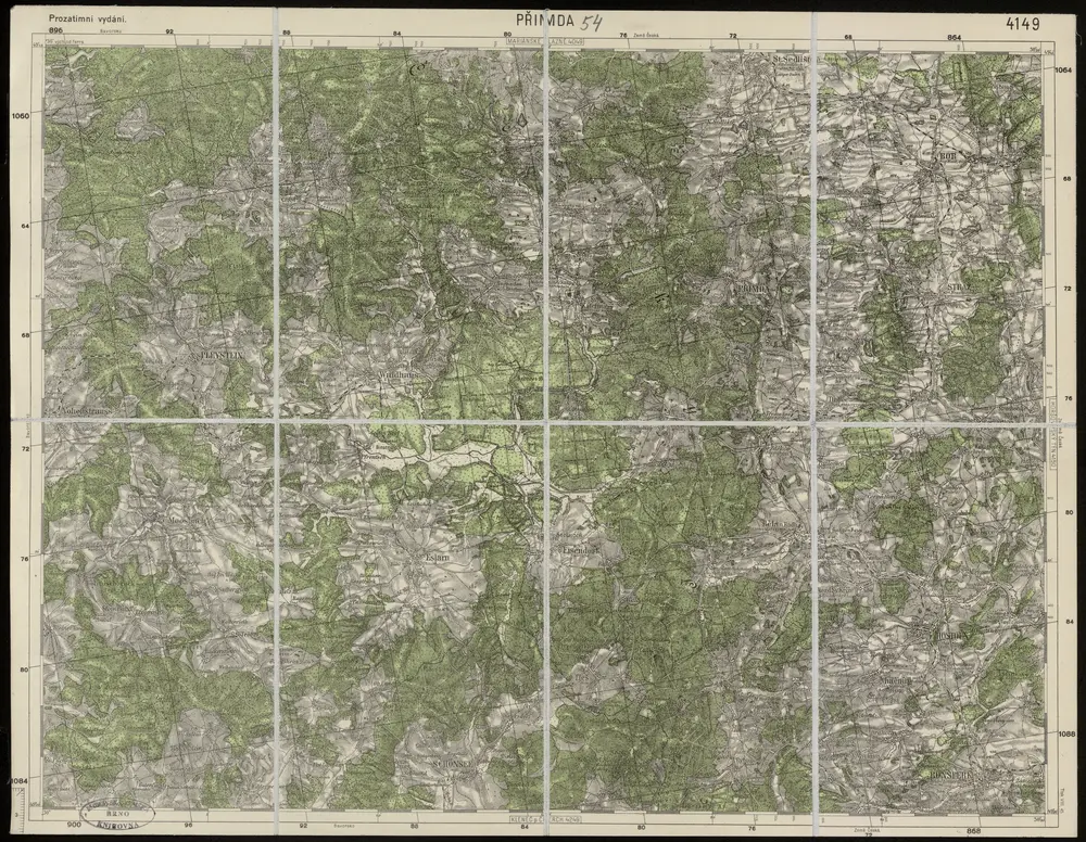 Aperçu de l'ancienne carte