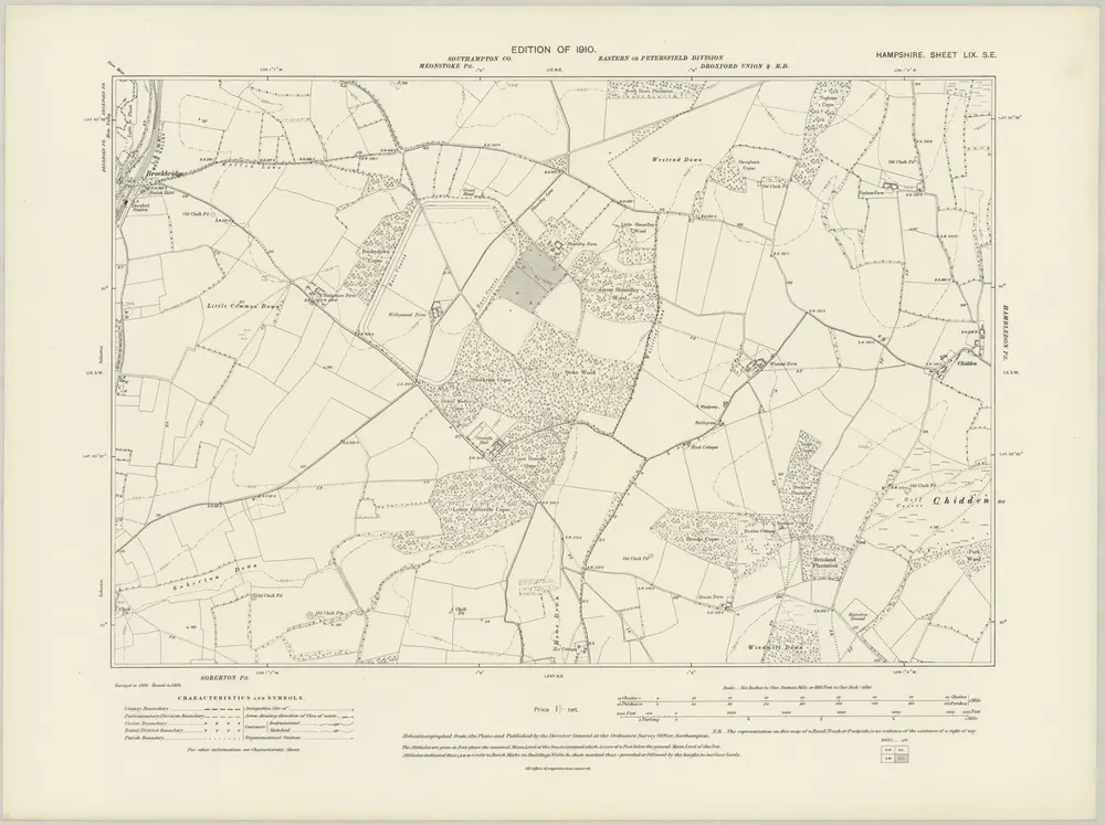 Anteprima della vecchia mappa