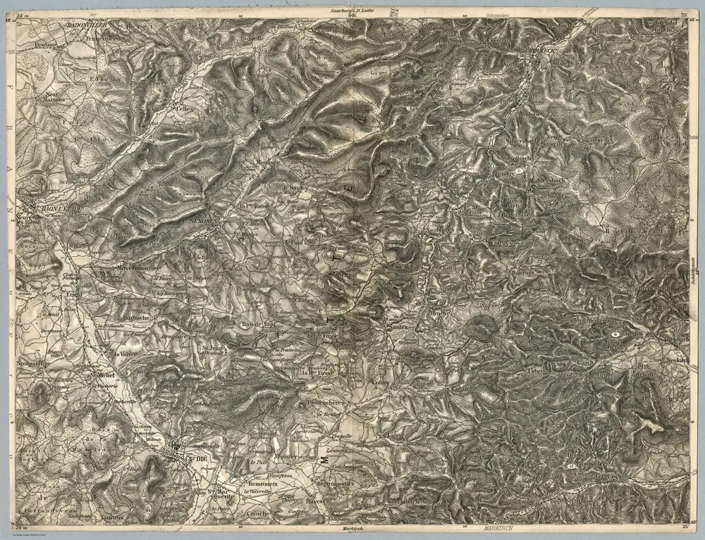 Aperçu de l'ancienne carte