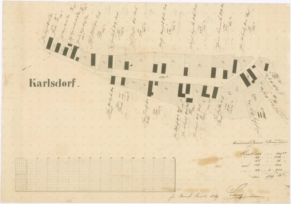 Voorbeeld van de oude kaart