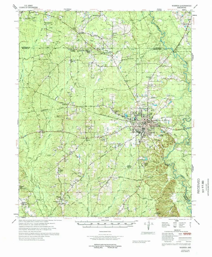 Anteprima della vecchia mappa