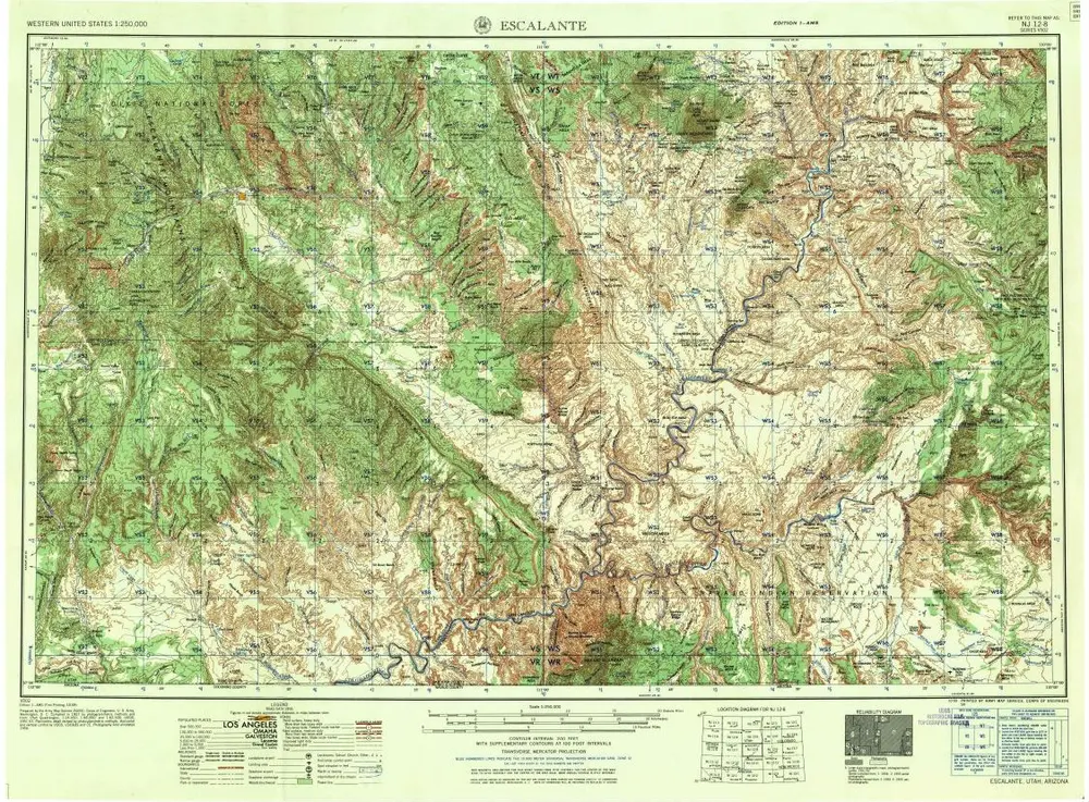 Aperçu de l'ancienne carte