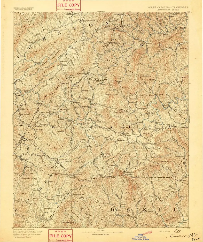 Aperçu de l'ancienne carte