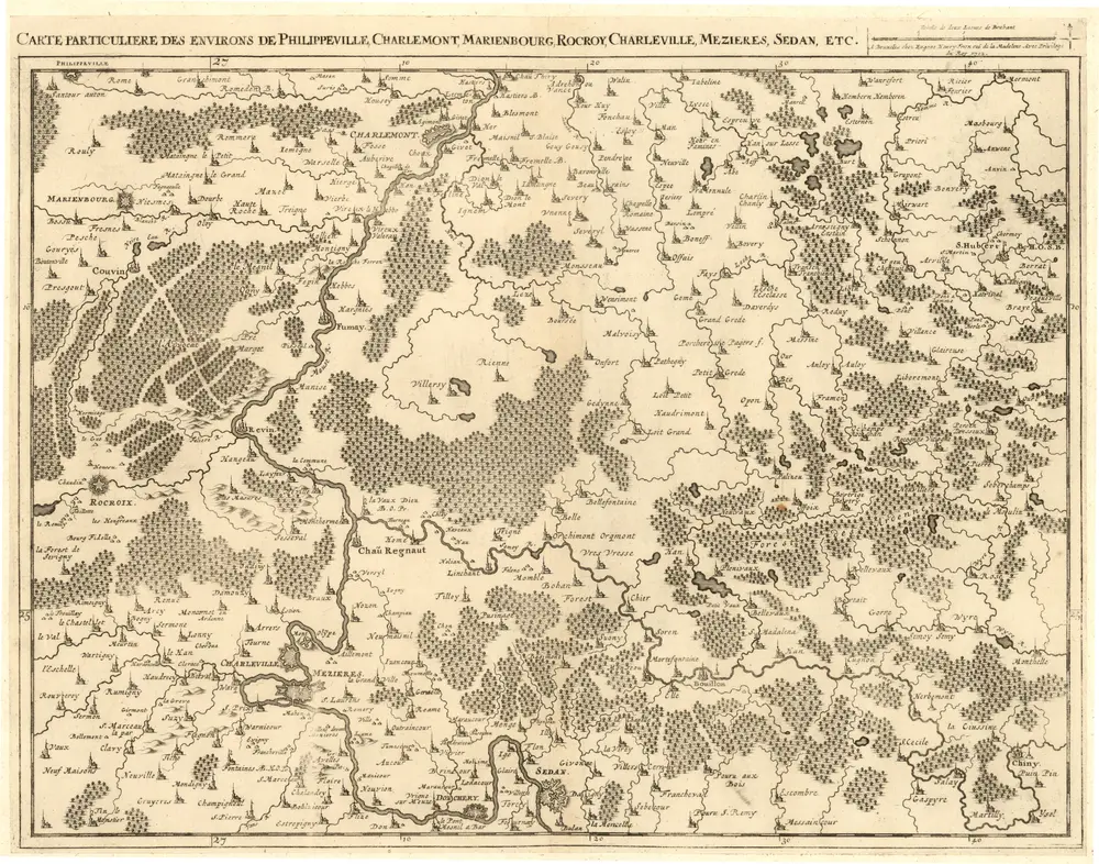 Aperçu de l'ancienne carte