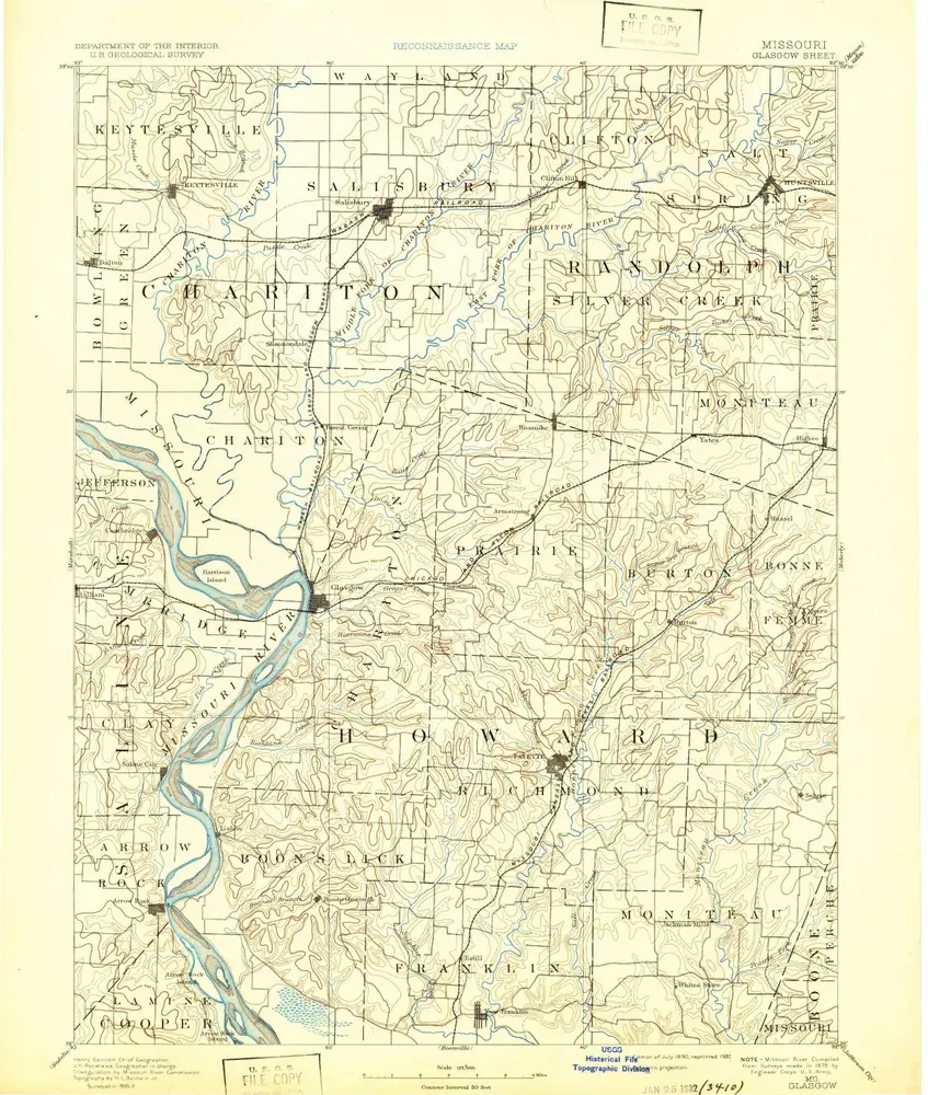 Vista previa del mapa antiguo