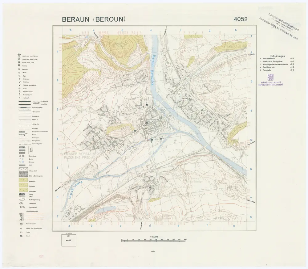 Voorbeeld van de oude kaart