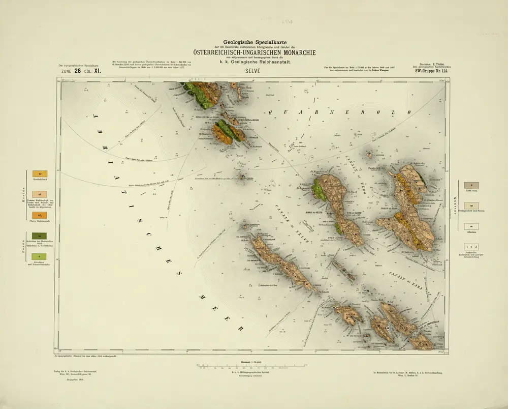 Aperçu de l'ancienne carte