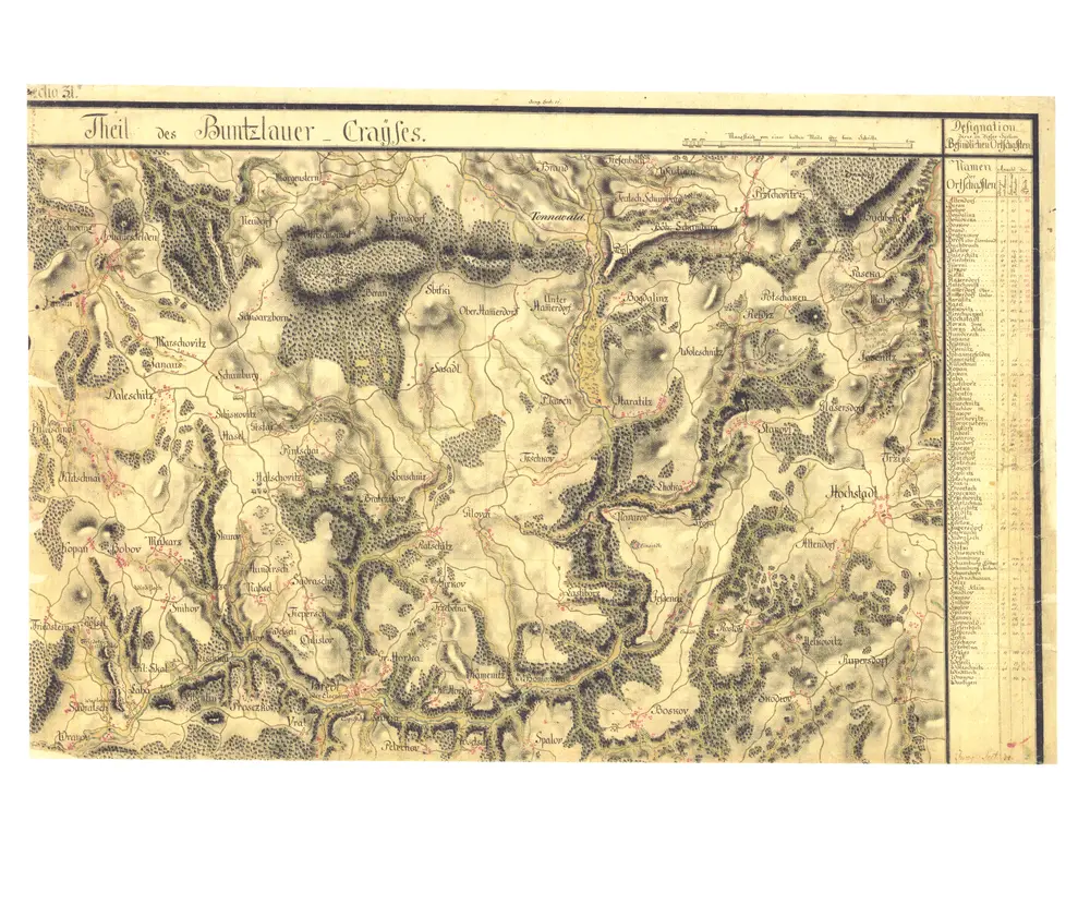 Anteprima della vecchia mappa