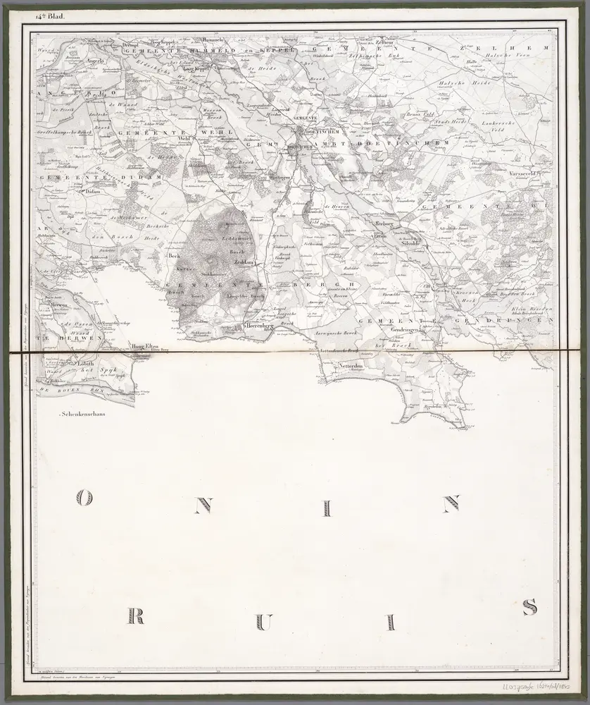 Anteprima della vecchia mappa