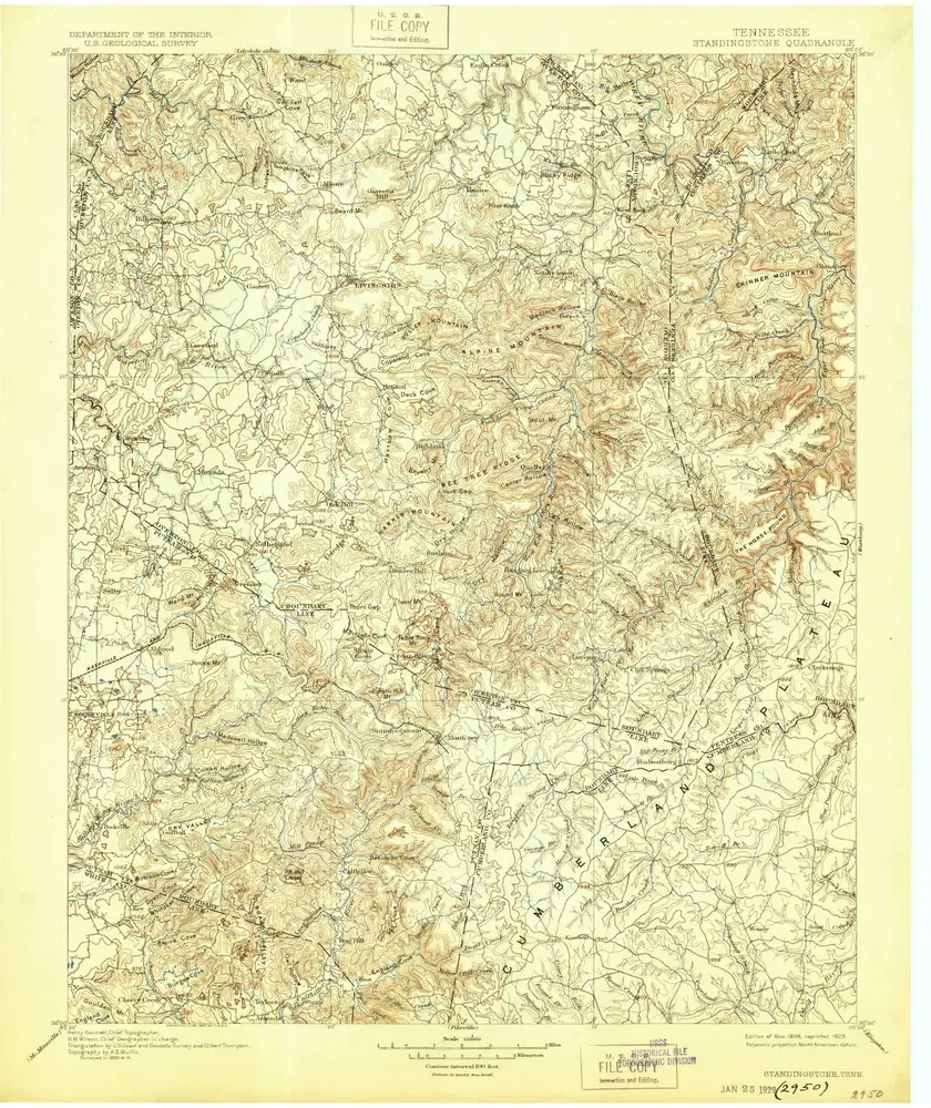 Aperçu de l'ancienne carte