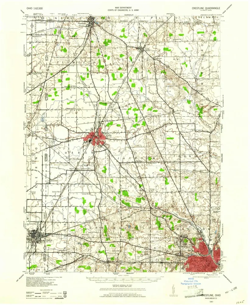 Anteprima della vecchia mappa