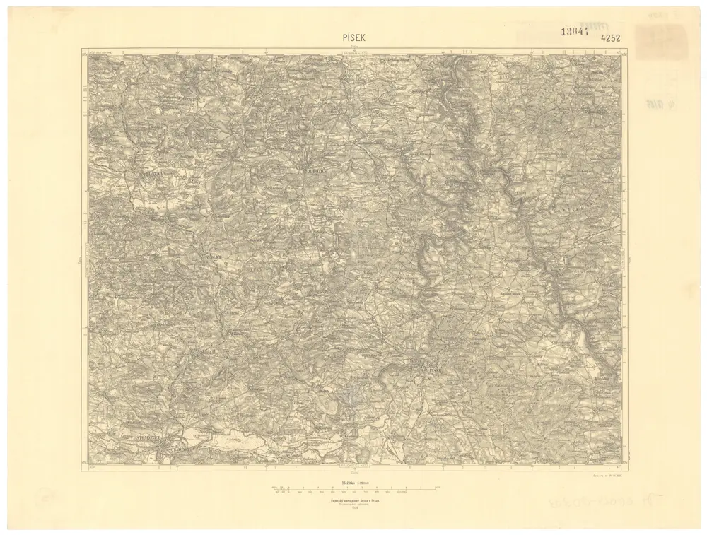 Voorbeeld van de oude kaart