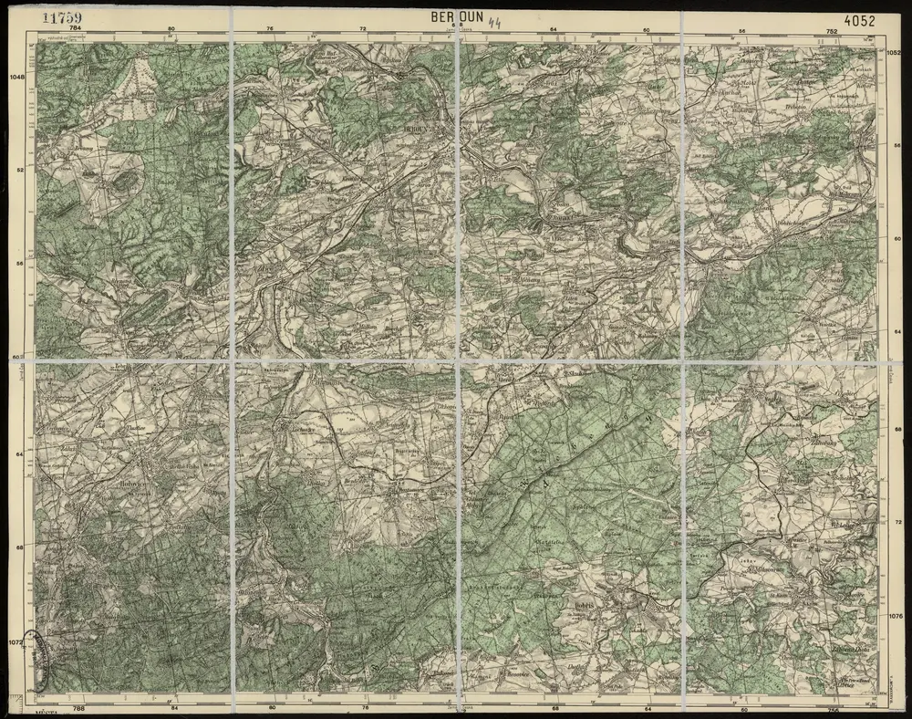 Anteprima della vecchia mappa