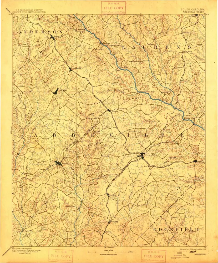 Aperçu de l'ancienne carte