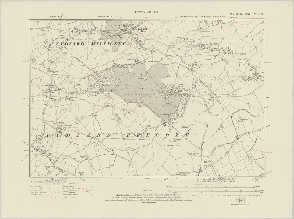 Anteprima della vecchia mappa