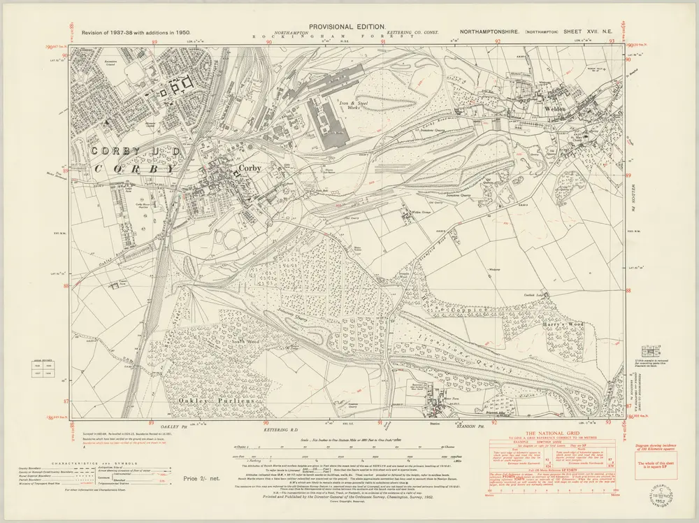 Aperçu de l'ancienne carte