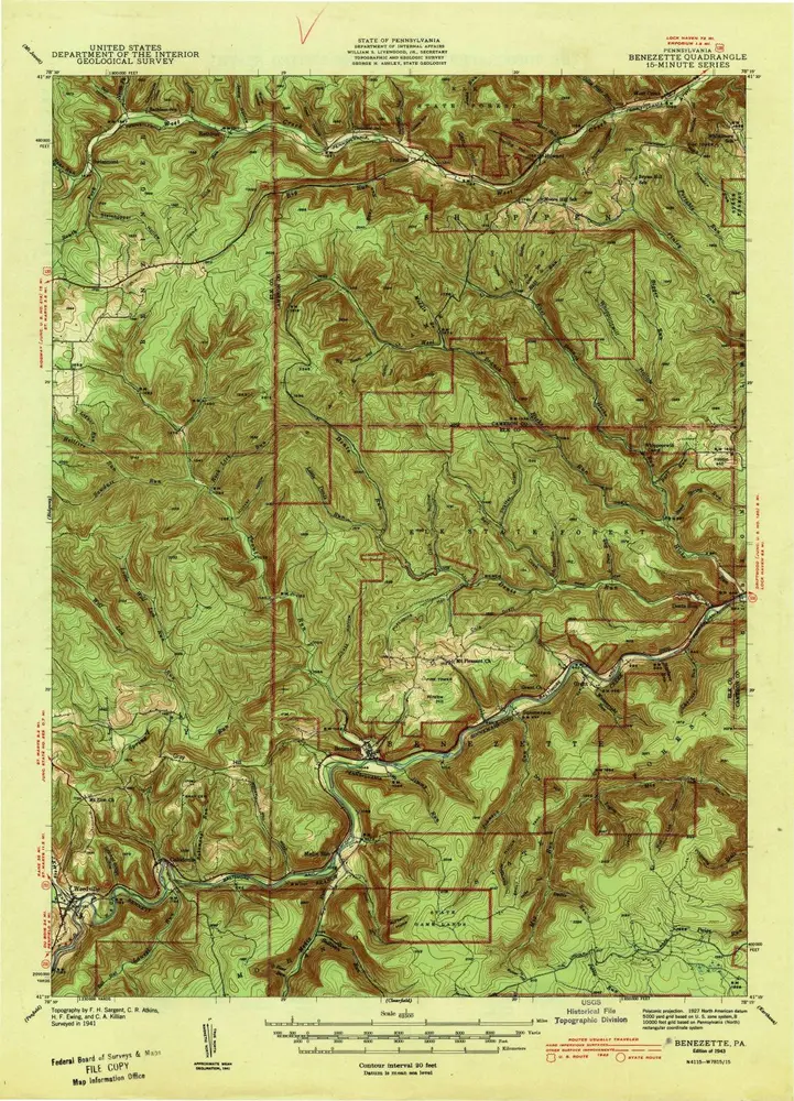 Vista previa del mapa antiguo