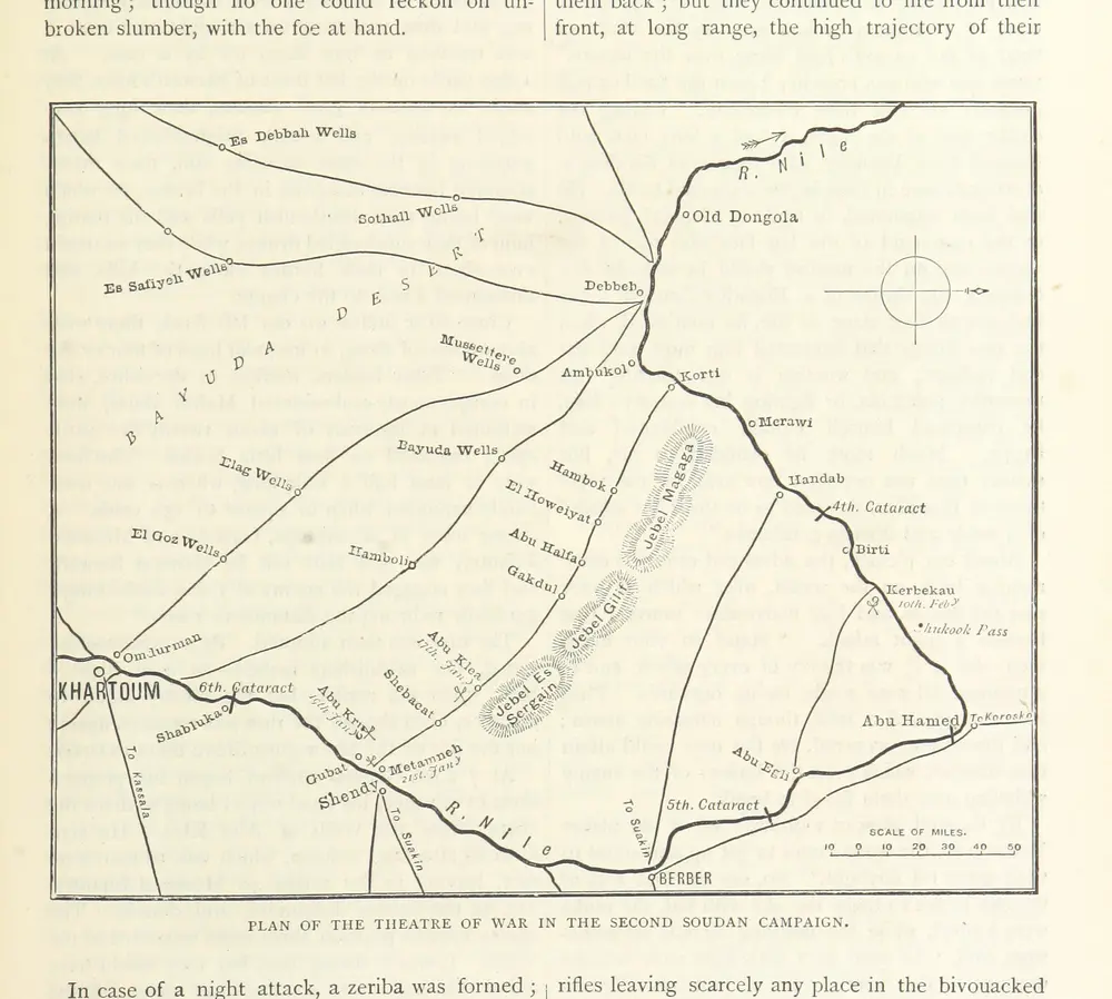 Voorbeeld van de oude kaart