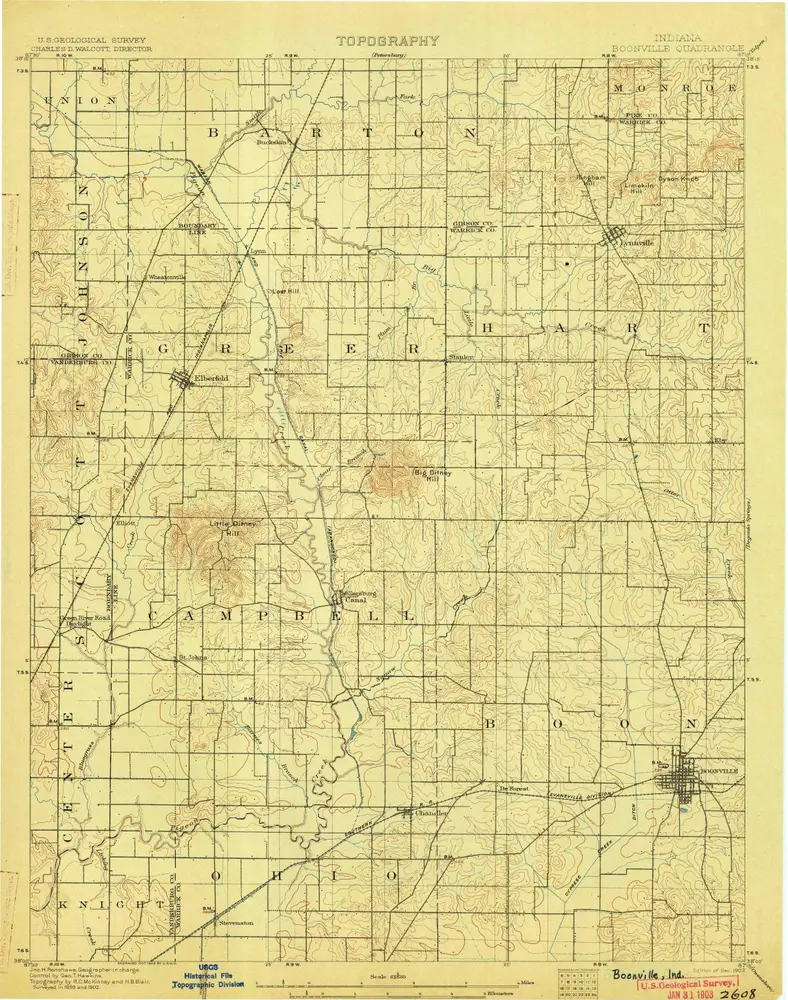 Aperçu de l'ancienne carte