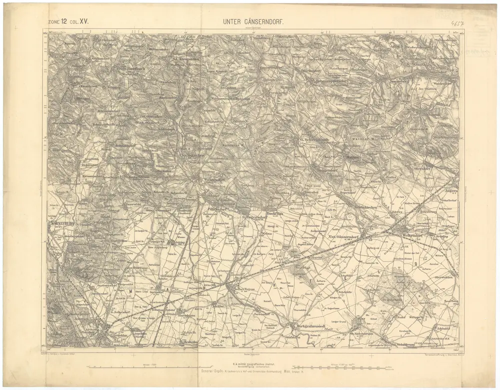 Voorbeeld van de oude kaart