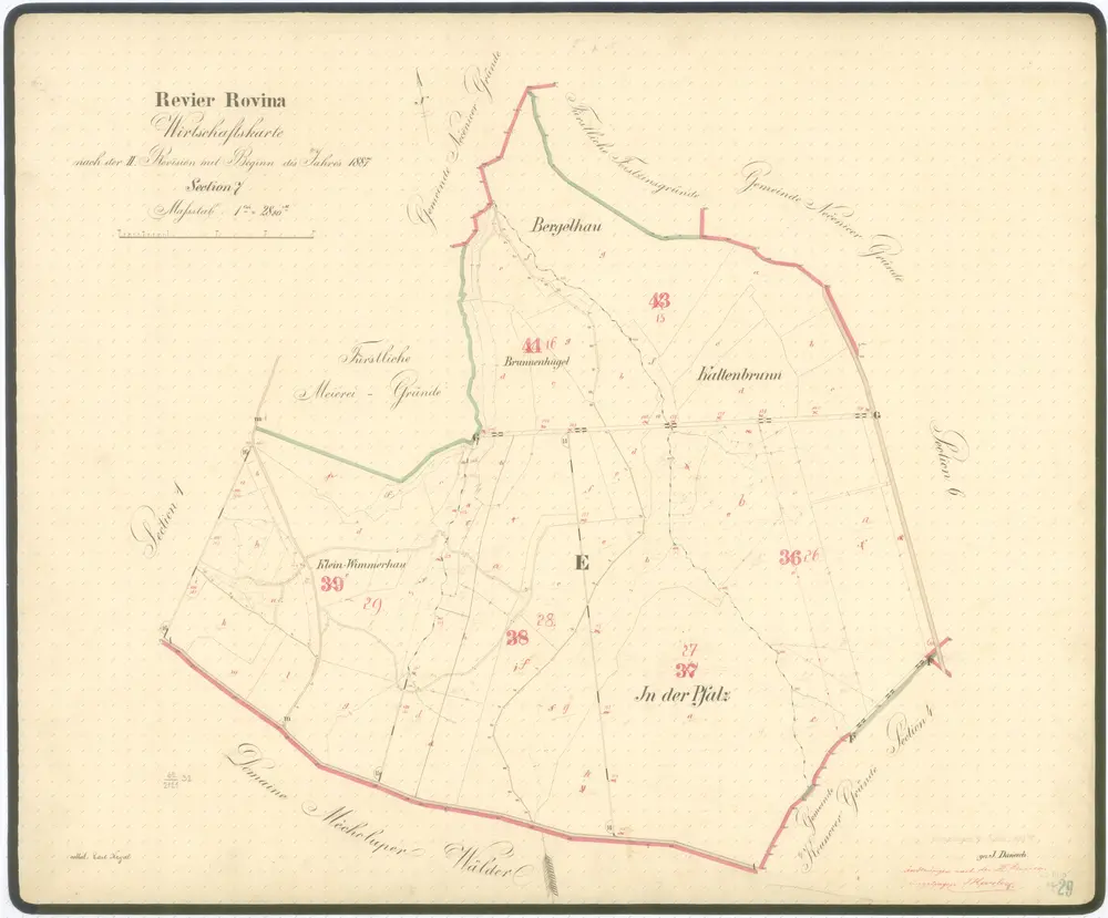 Aperçu de l'ancienne carte