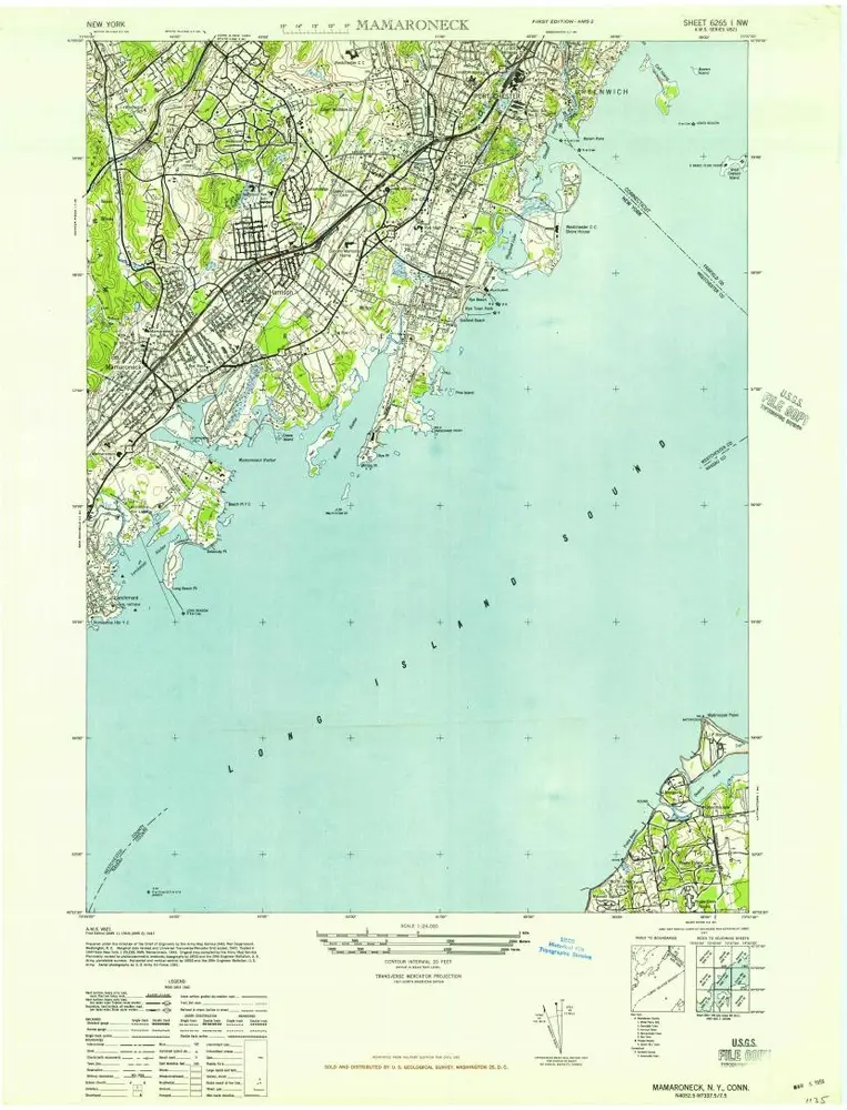 Voorbeeld van de oude kaart