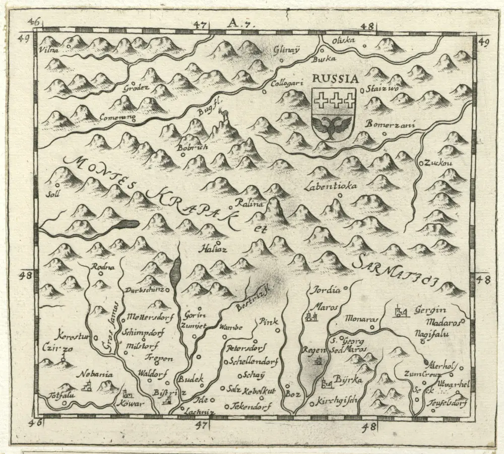 Anteprima della vecchia mappa