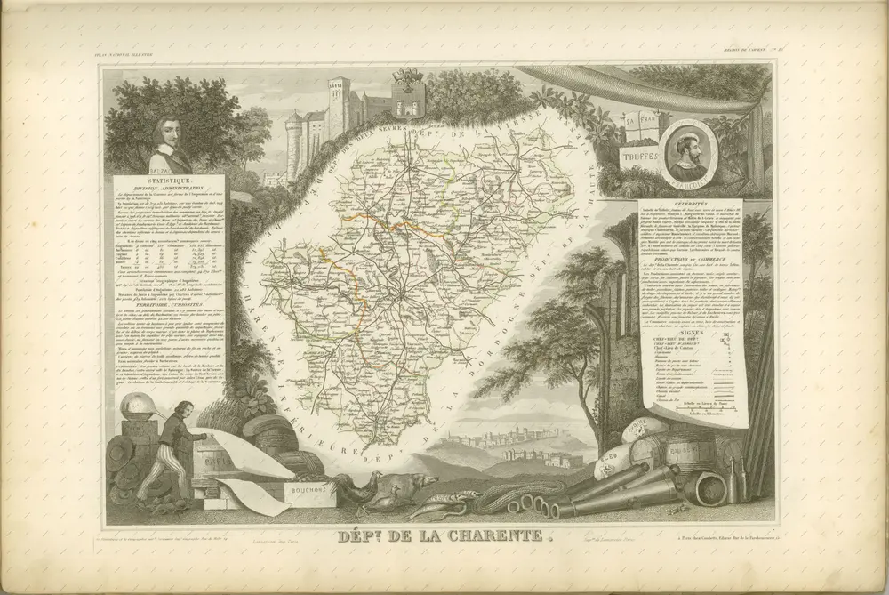 Aperçu de l'ancienne carte