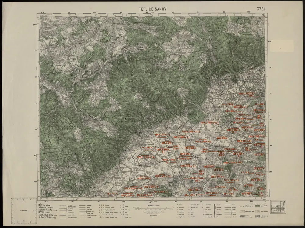 Aperçu de l'ancienne carte