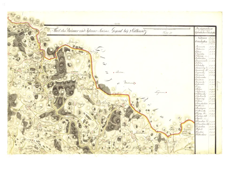 Aperçu de l'ancienne carte