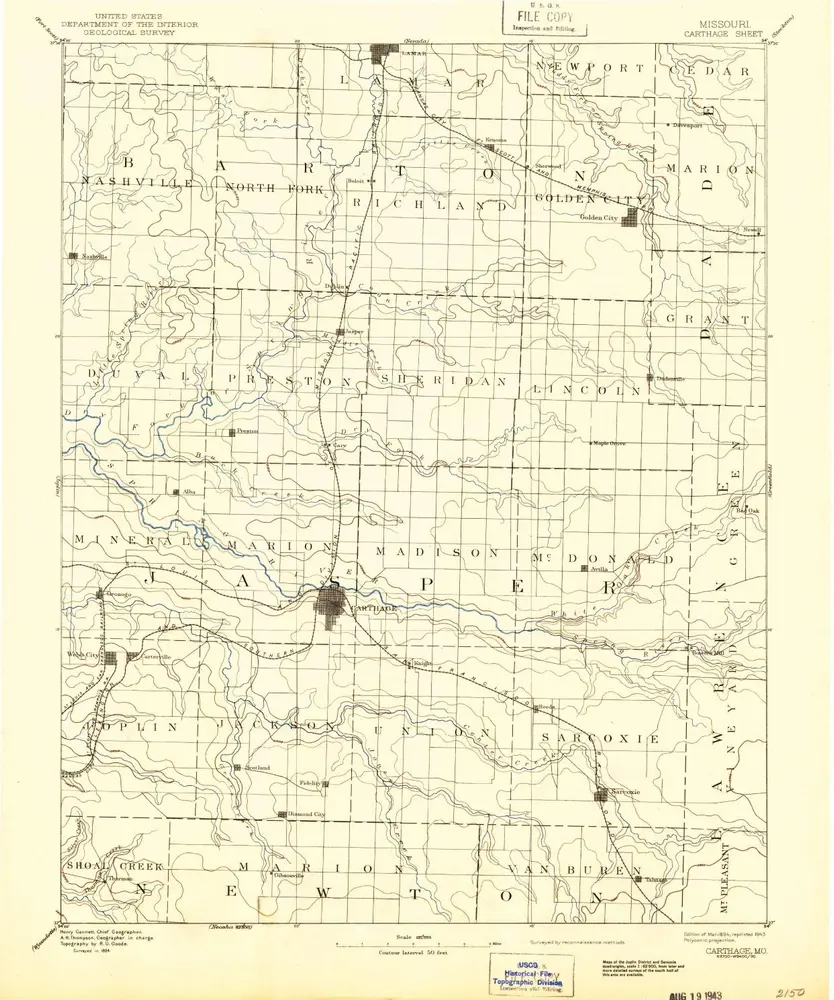 Vista previa del mapa antiguo