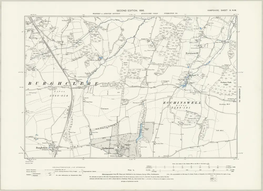 Aperçu de l'ancienne carte