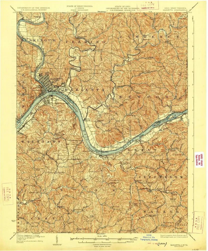 Aperçu de l'ancienne carte