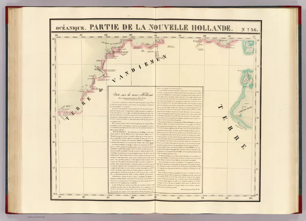 Voorbeeld van de oude kaart