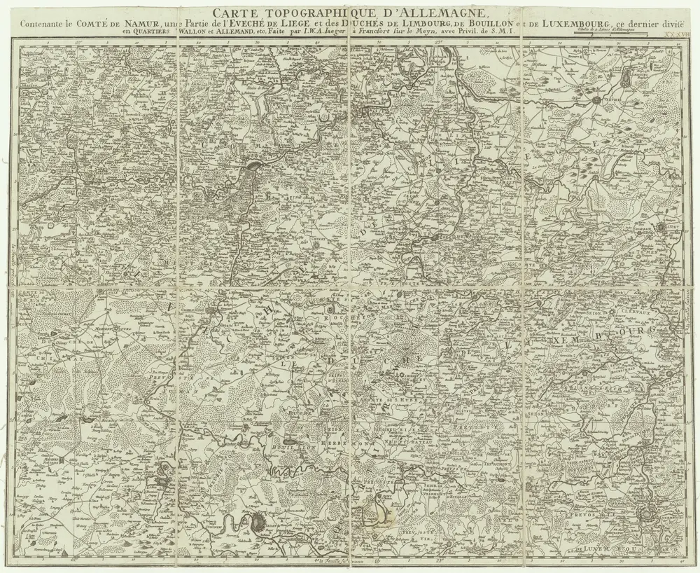 Aperçu de l'ancienne carte