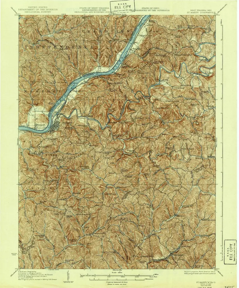 Aperçu de l'ancienne carte