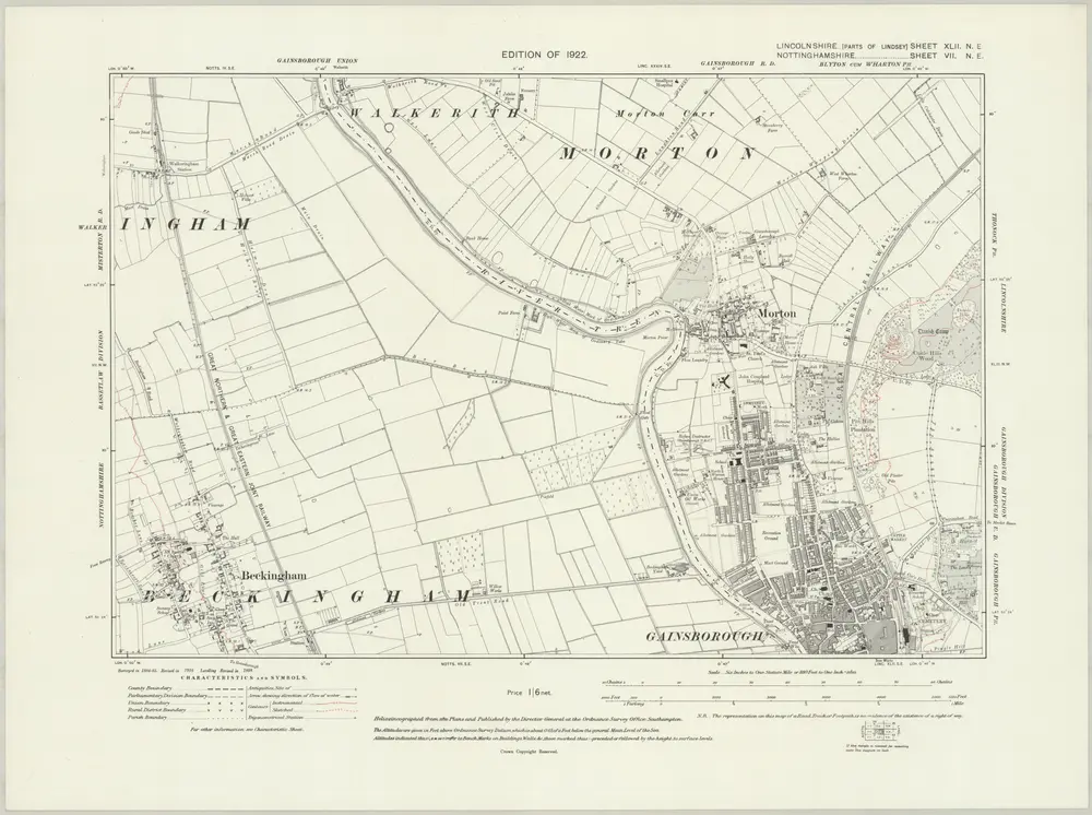 Aperçu de l'ancienne carte